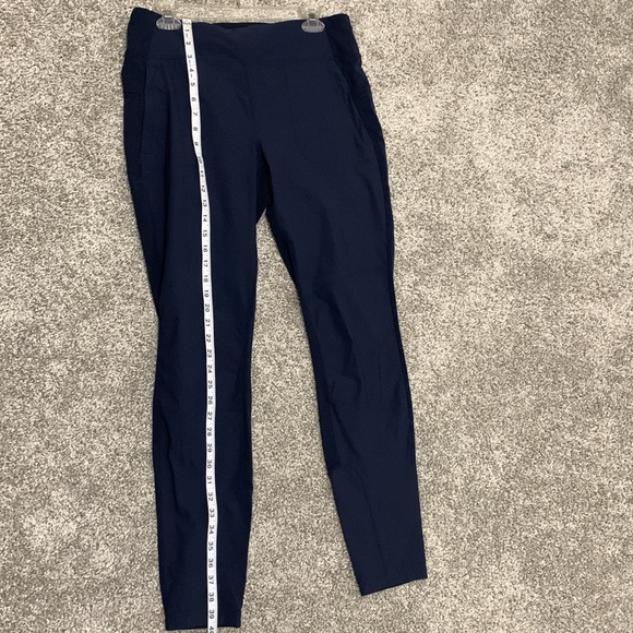 Athleta Highline Hybrid Dark Blue Athletic Outdoor Hiking Pants - Picture 7 of 11